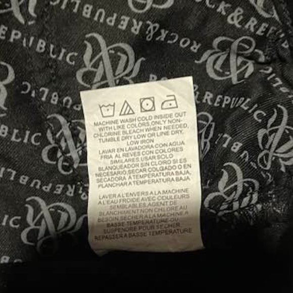 Rock & Republic Women's Jeans ~ NWT ~ Rx Berlin Mid Rise ~ Coated Fabric… - Picture 9 of 16